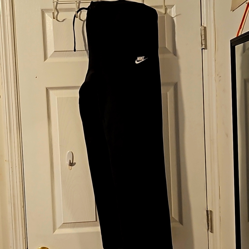 Men's blk sweat pants